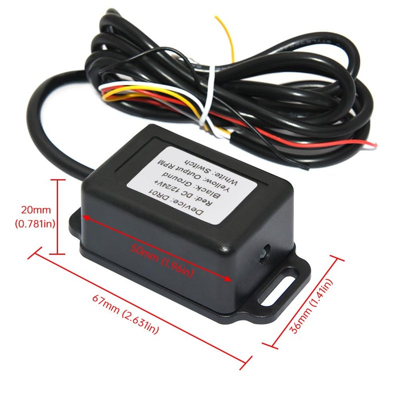 ARTILAURA Diesel Engine Tachometer Adapter Truck Pick Up Tacho RPM Signal Sensor Adapter - Image 2